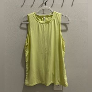 Fabletics Workout Tank - Light Yellow